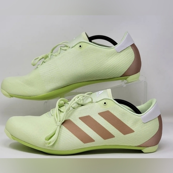 Adidas The Road Cycling Shoes Unisex Lime Pulse Green Gold Unisex Size Multi New main image 9